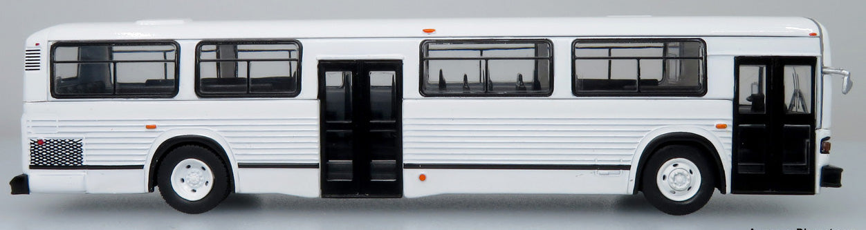 MCI Classic Transit Bus Blank/White