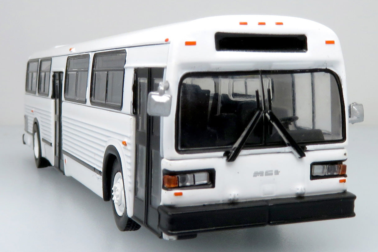 MCI Classic Transit Bus Blank/White