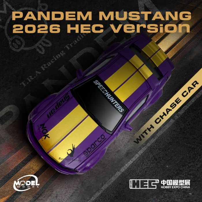 Model Model 1:64 PANDEM Mustang – HEC 2026 – MM64-PM-HEC2026