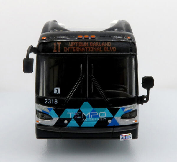 New Flyer Articulated Xcelsior XN60 5 Door Bus AC Transit Tempo