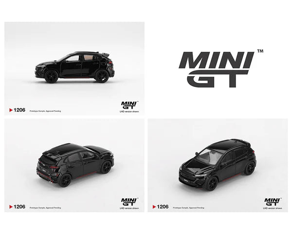 Mini GT-Hyundai Kona N – Phantom Black – Korea Exclusive MGT01206-L