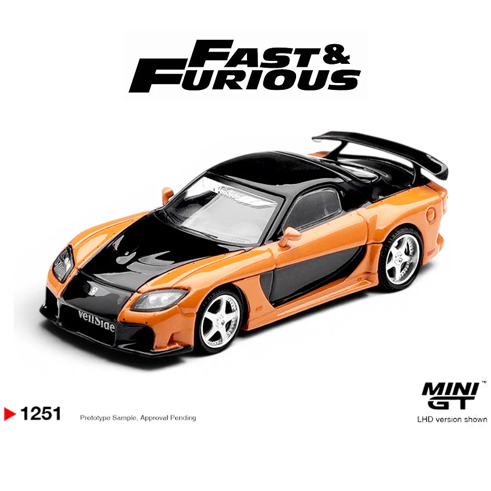 PRE-ORDER 2026) Mini GT 1:64 Mazda RX-7 VeilSide Fortune “The Fast