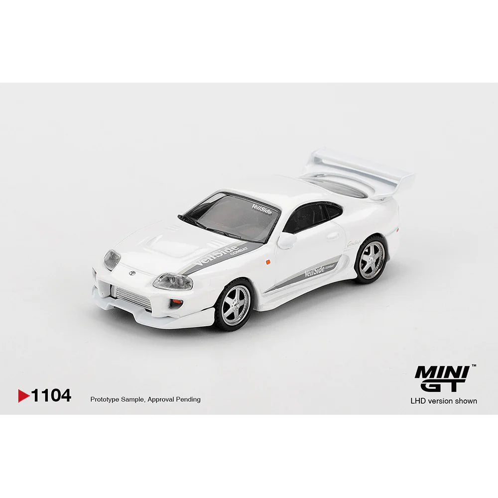 MINI GT-Toyota Supra VeilSide Combat V-I (White) MGT01104-BL