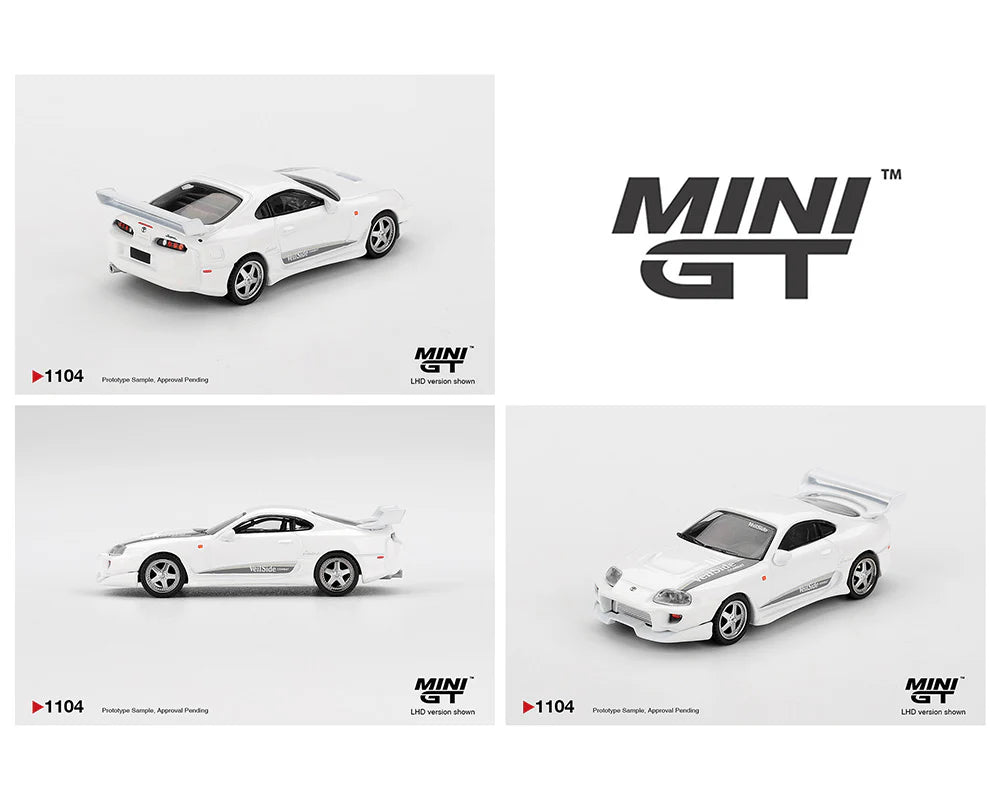 MINI GT-Toyota Supra VeilSide Combat V-I (White) MGT01104-BL