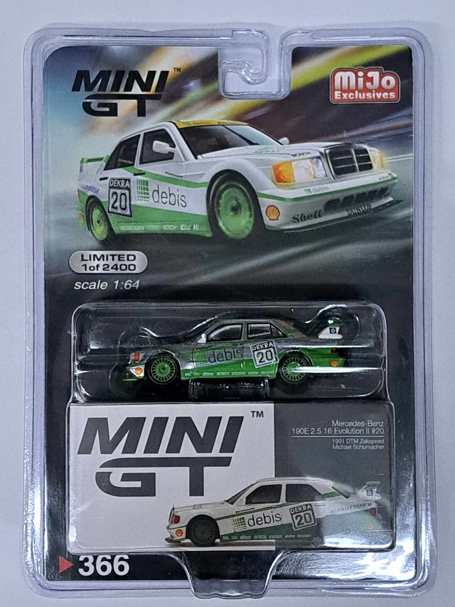 CHASE CAR-Mercedes Benz 190E 2.5 16 Evo II Alloy LHD