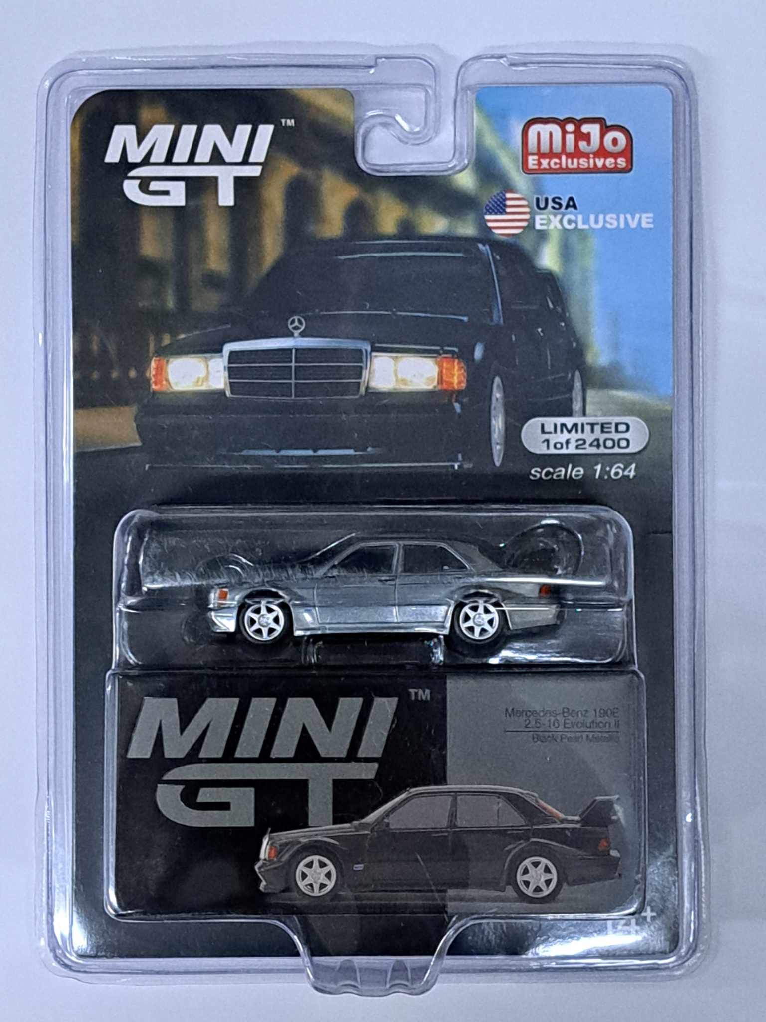 CHASE CAR-MERCEDES BENZ 190E 2.5-16 EVO II (Black Pearl)