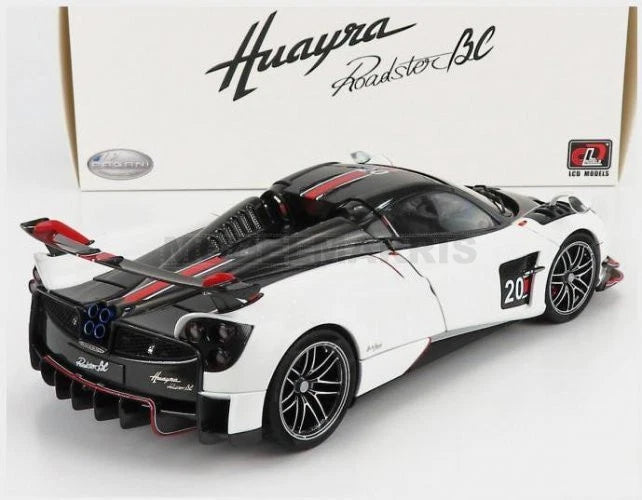 Pagani Huayra BC Roadster (White)