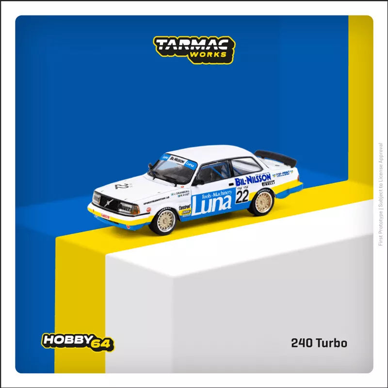 Volvo 240 Turbo ETCC Zolder 1984 Winner Ulf Granberg / Robert L. Kvist
