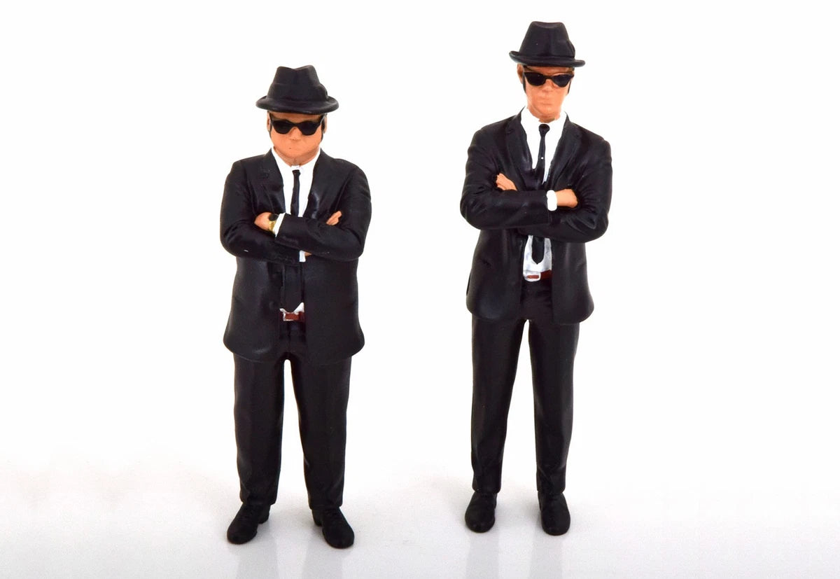 Blues Brothers Figurines -- Jake & Elwood Blues 1/18