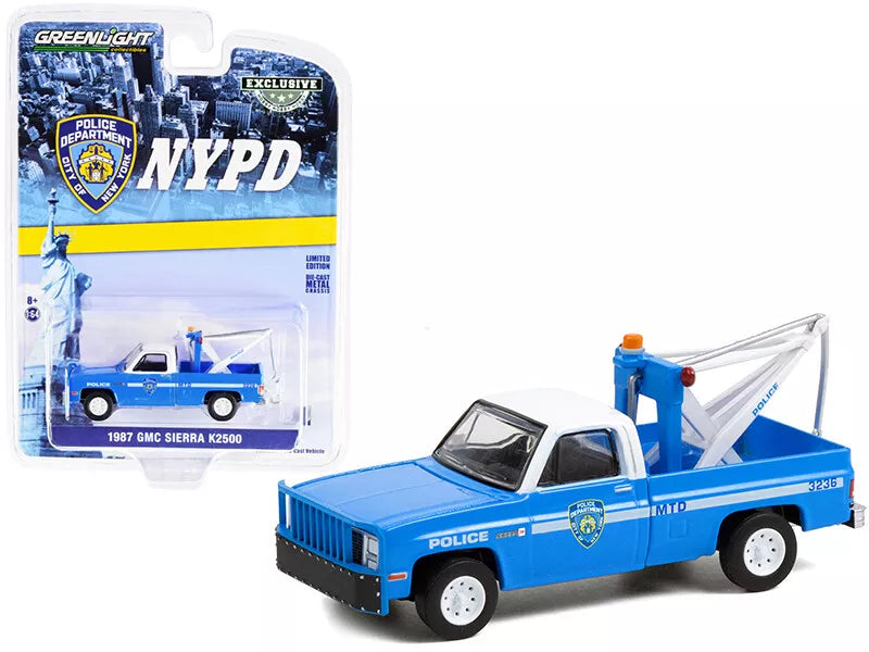 1987 GMC Sierra K2500 with Drop in Tow Hook "NYPD" Police