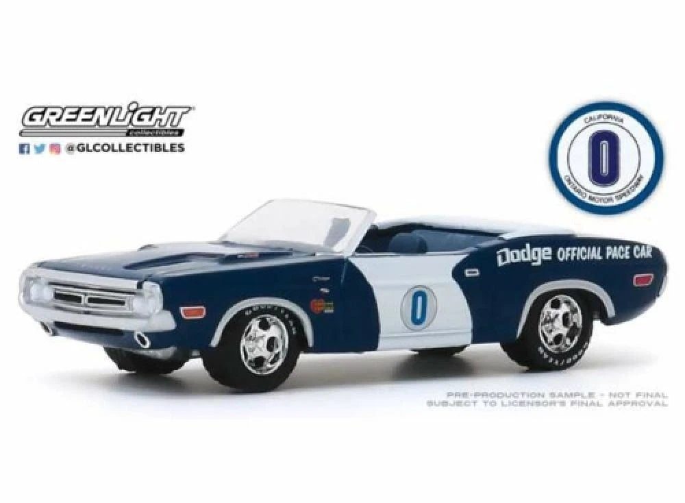1971 Dodge Challenger Convertible - Ontario Motor Speedway Official Dodge Pace Car