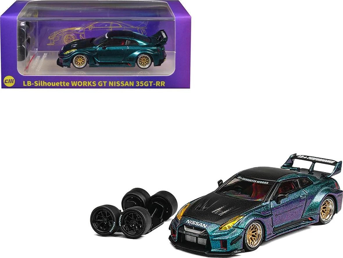 LBWK Nissan 35GT-RR - Chameleon with Carbon - Limited Edition - CM64-35RR-16