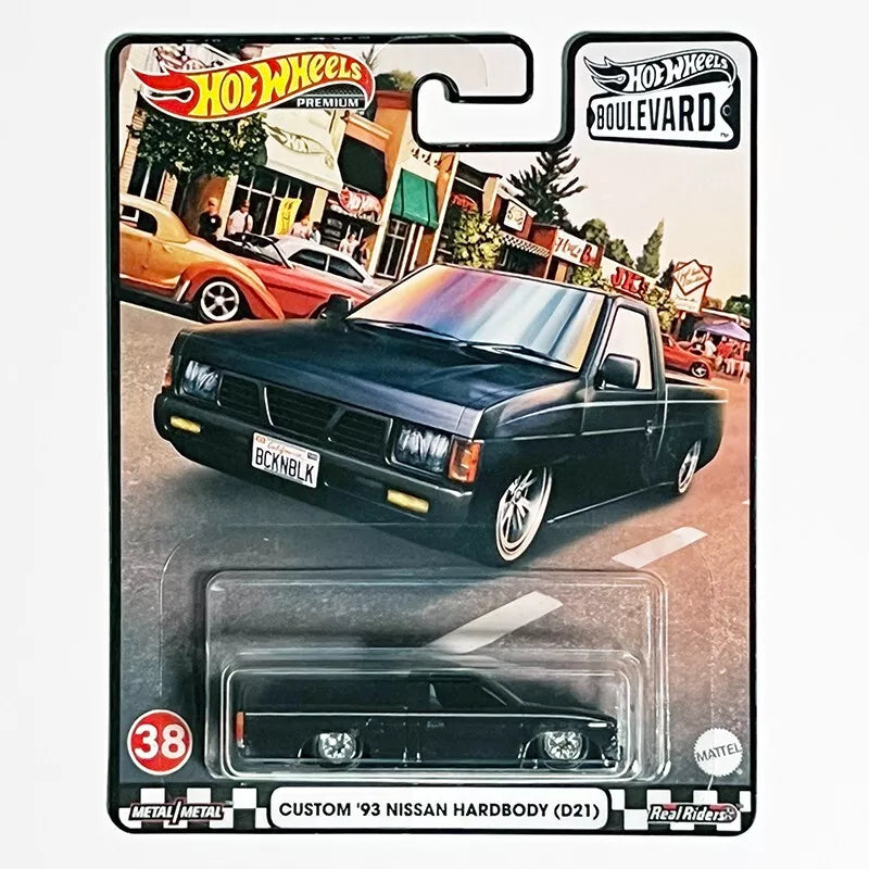 HOT WHEELS PREMIUM BOULEVARD 2021, Custom 93 Nissan Hardbody D21,