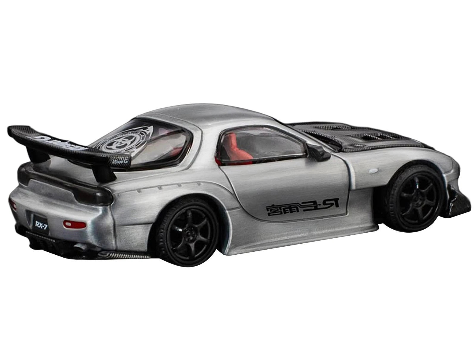 POPRACE- Mazda RX7 RE-AMEMIYA Widebody Silver Japan SEE NOTE VOIR NOTE Exclusive event
