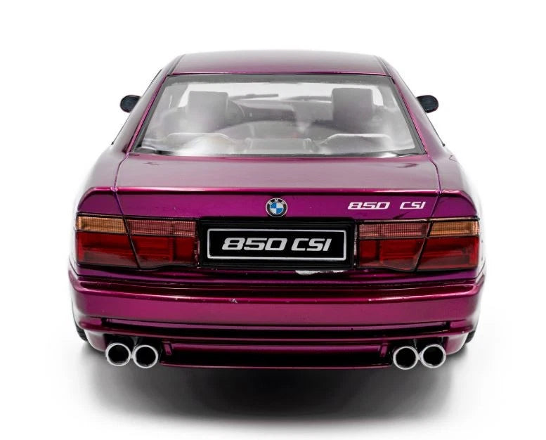 SOLIDO- 1991 BMW 850 CSI (E31) - Daytona Violet (S1807006)