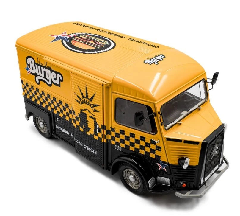 SOLIDO-Citroën HY Food Truck Burger 1969 (S1804822)
