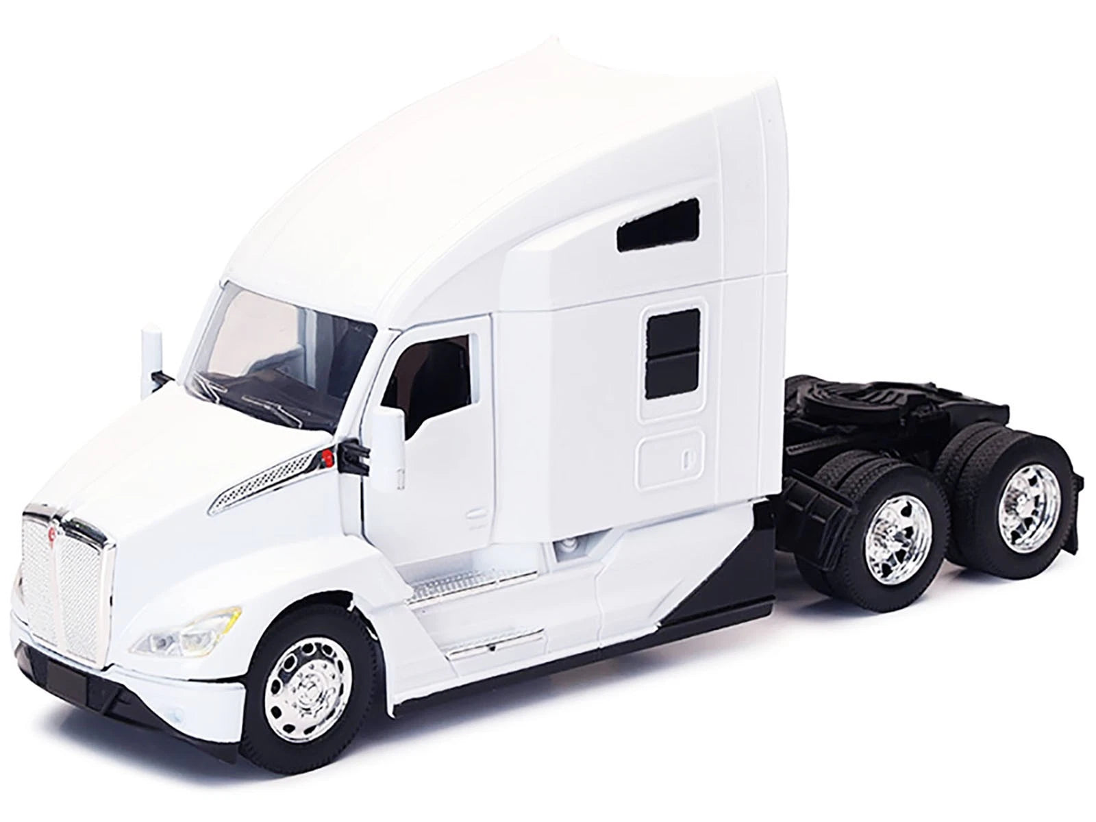 Kenworth T680 Open Hood – White
