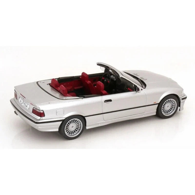 MCG 1/18"- BMW (E36) Alpina B3 3.2 Cabriolet 1996 — Argent MCG18322