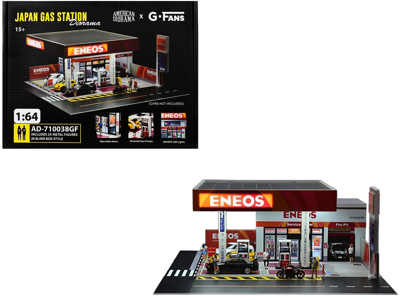 AD x G-FANS 1/64-ENEOS Gas Station