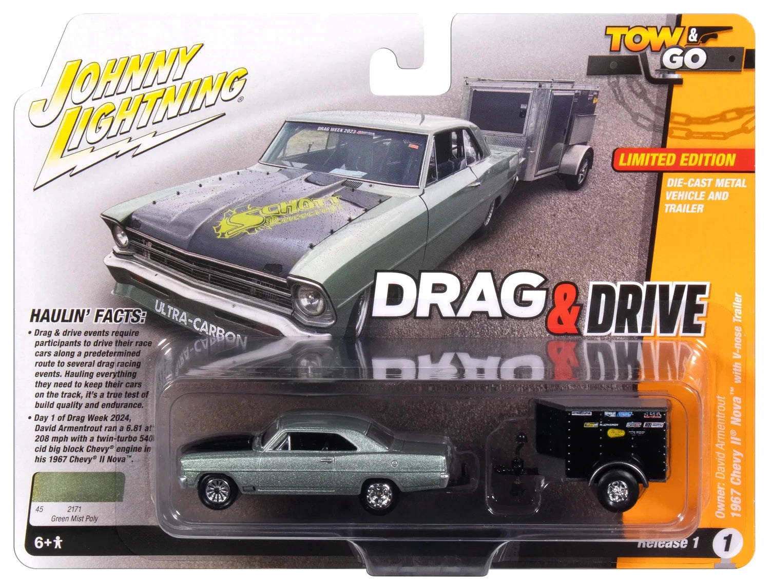 Johnny Lightning-Drag & Drive - David Armentrout&