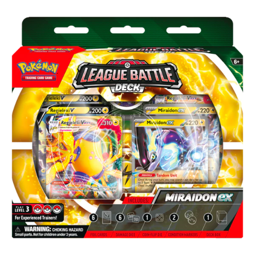 Pokemon league battle deck "Miraidon Ex" (English)