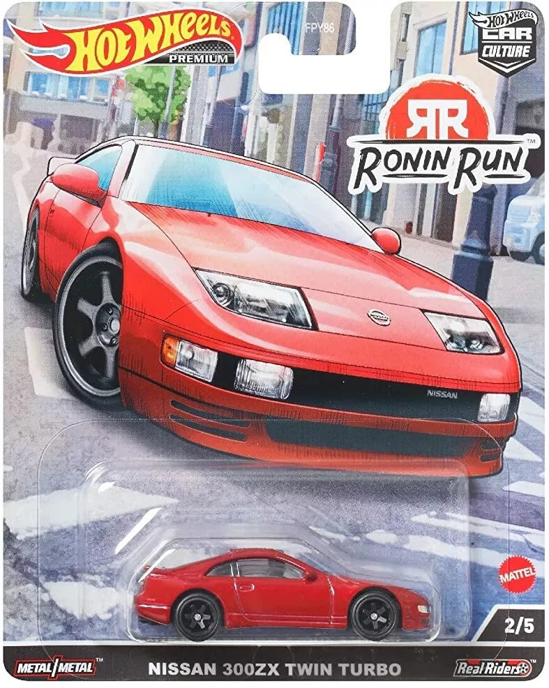 HOT WHEELS PREMIUM CAR CULTURE, Ronin Run , 2/5, Nissan 300ZX Twin Turbo