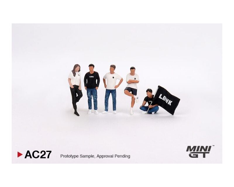 Figurine Team Liberty Walk LBWK figure set 1/64