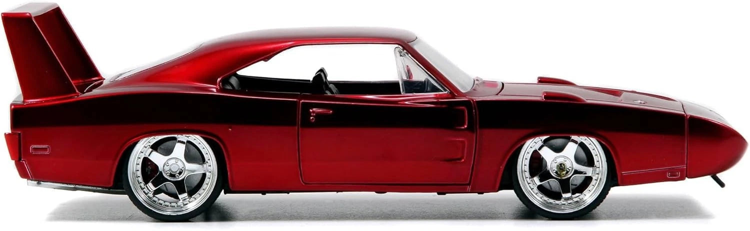1969 Dodge Charger Daytona Red "Fast & Furious 7" (2015) Movie