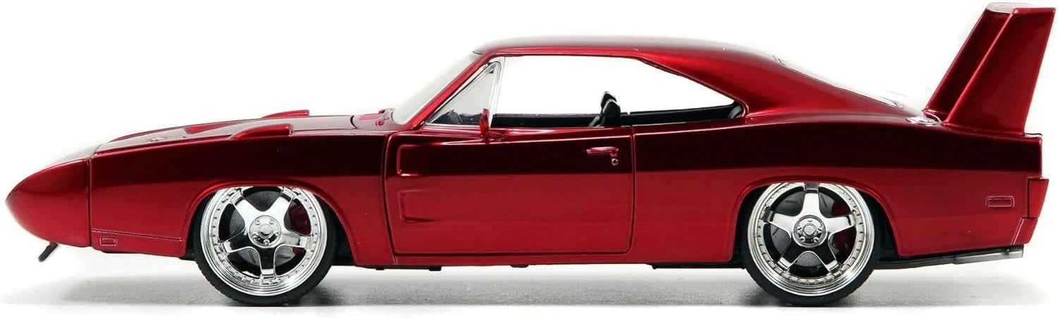1969 Dodge Charger Daytona Red "Fast & Furious 7" (2015) Movie