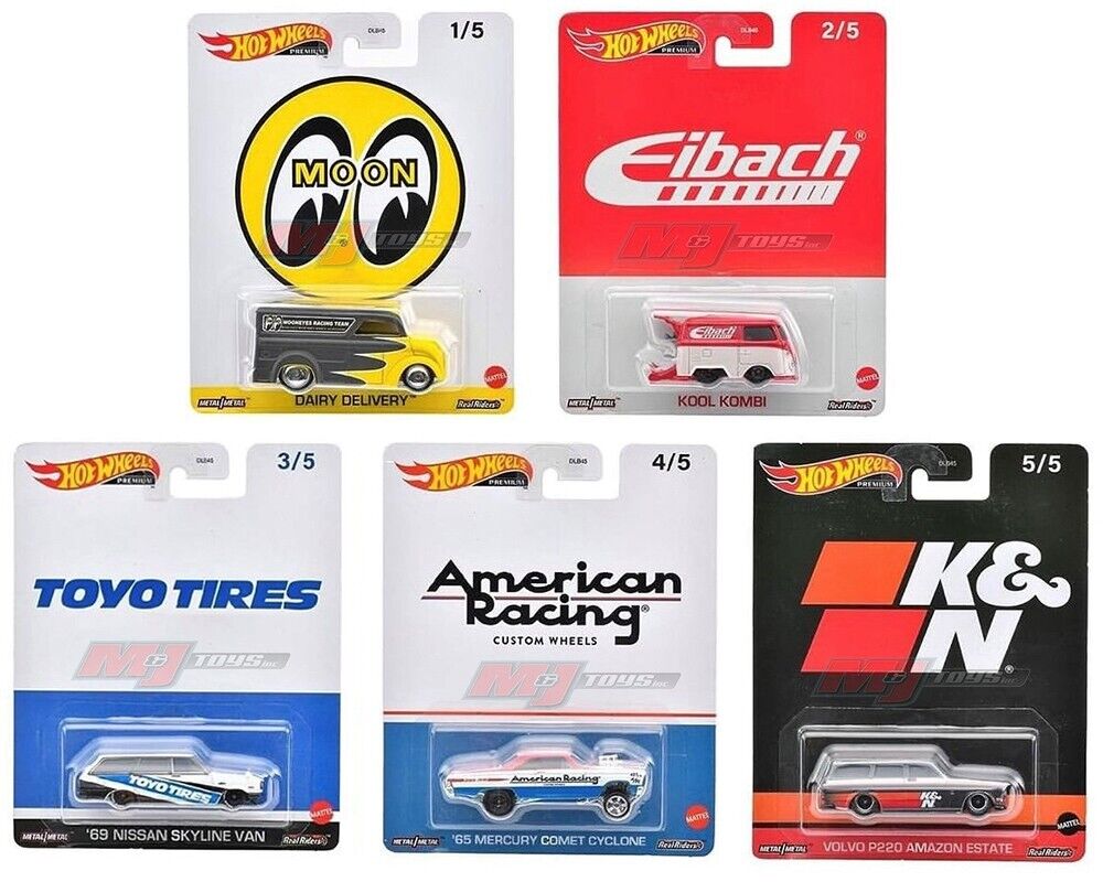 Hot Wheels 2023 Pop Culture V Case assortement Set of 5 Nice Car Collection