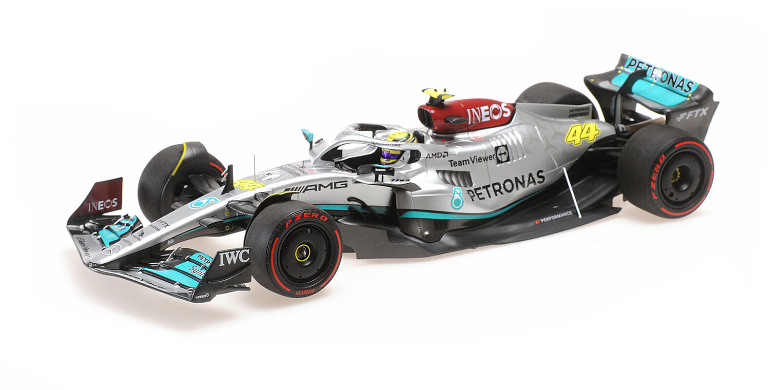 MERCEDES AMG W13 F1 LEWIS HAMILTON SPAIN GP 2022