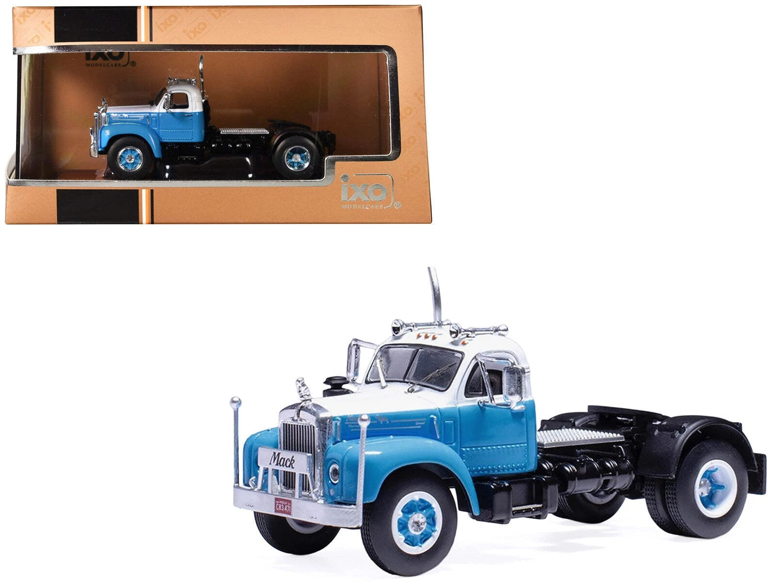 Mack B 61 1953 Blue and White - 64TR012B