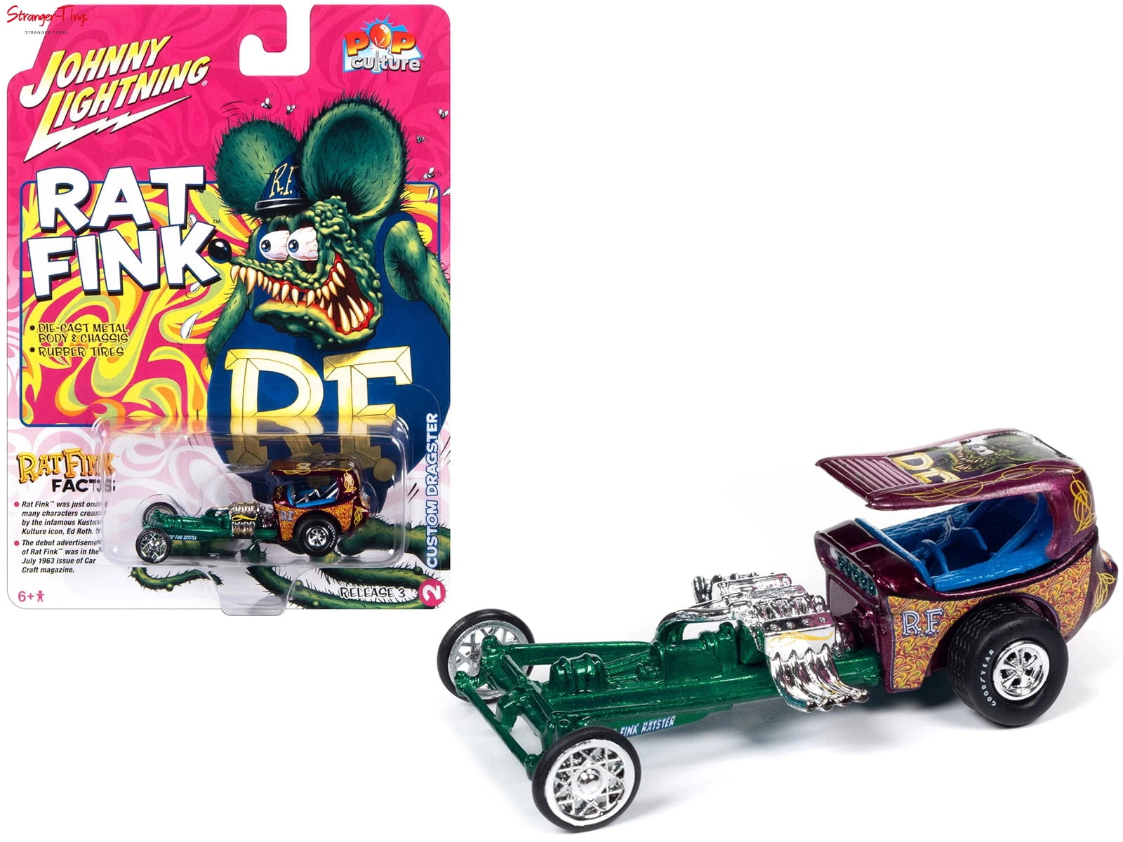 Ensemble-Set- Johnny Lightning Pop Culture Assortment - 2025 Release 1 (JLPC017)