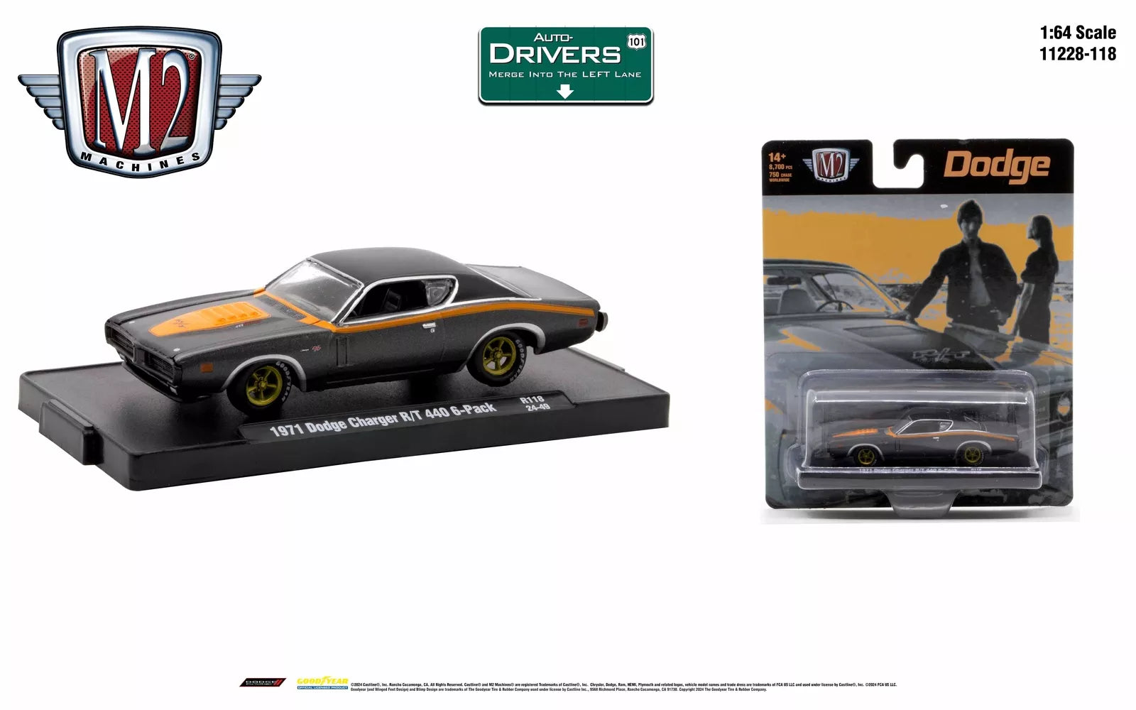 1971 Dodge Charger R/T 440 6 Pack