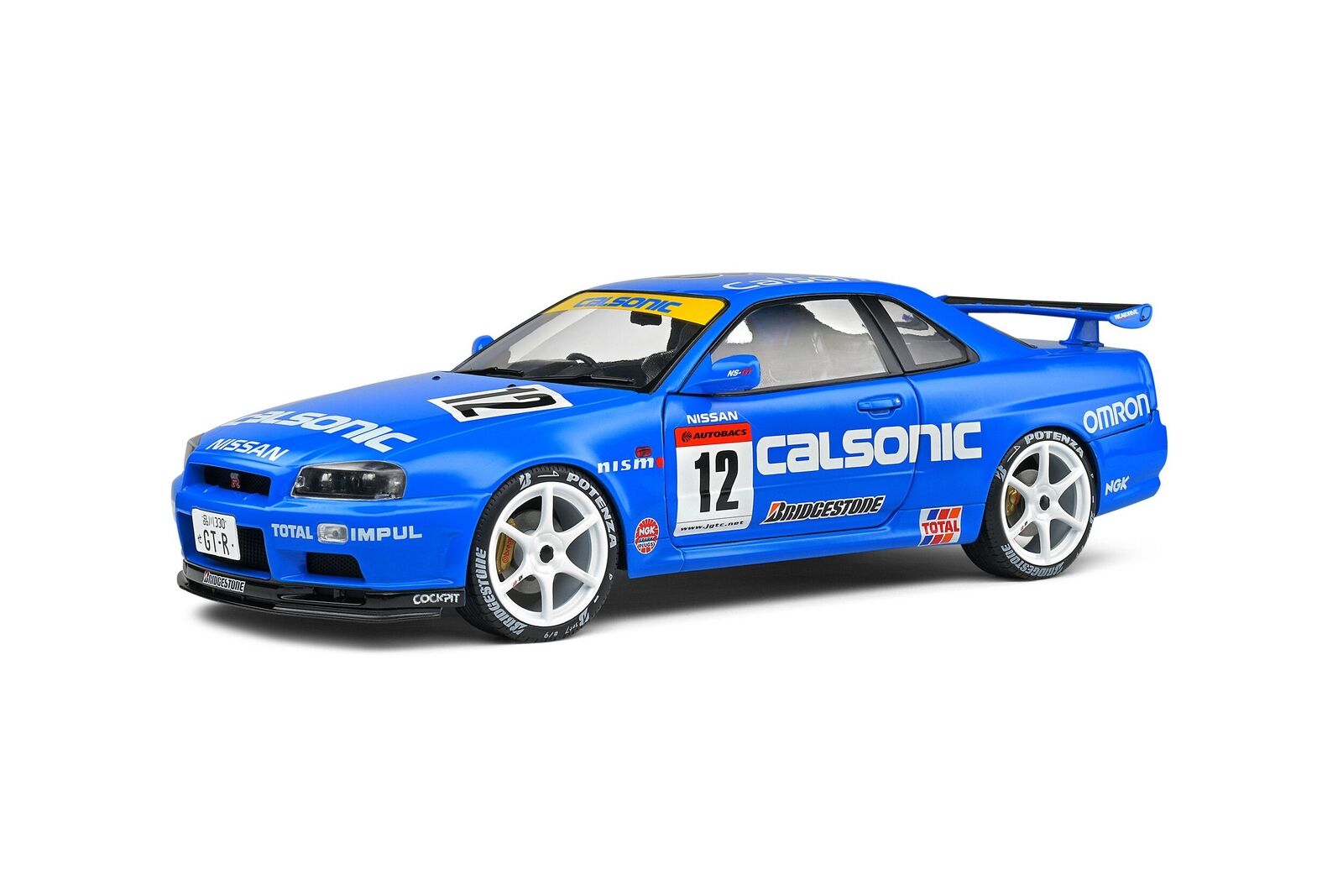 SOLIDO - 2000 Nissan GT-R (R34) Streetfighter - "Calsonic Tribute"