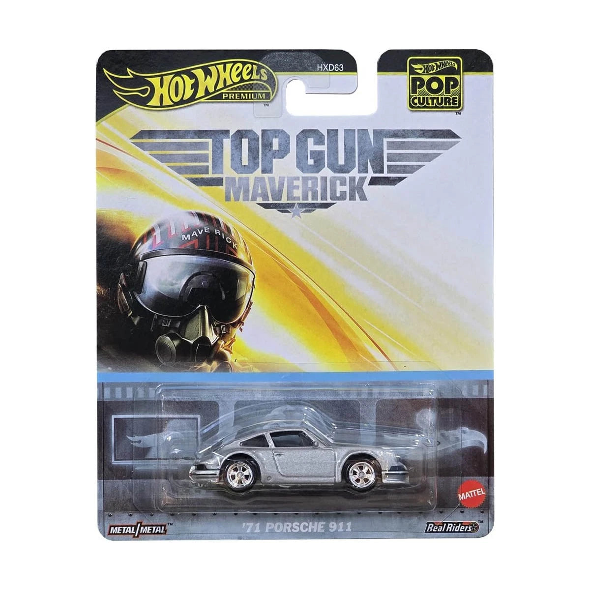 ’71 PORSCHE 911 TOP GUN MAVERICK, (JBL62)  Hot Wheels Premium Pop Culture 2025