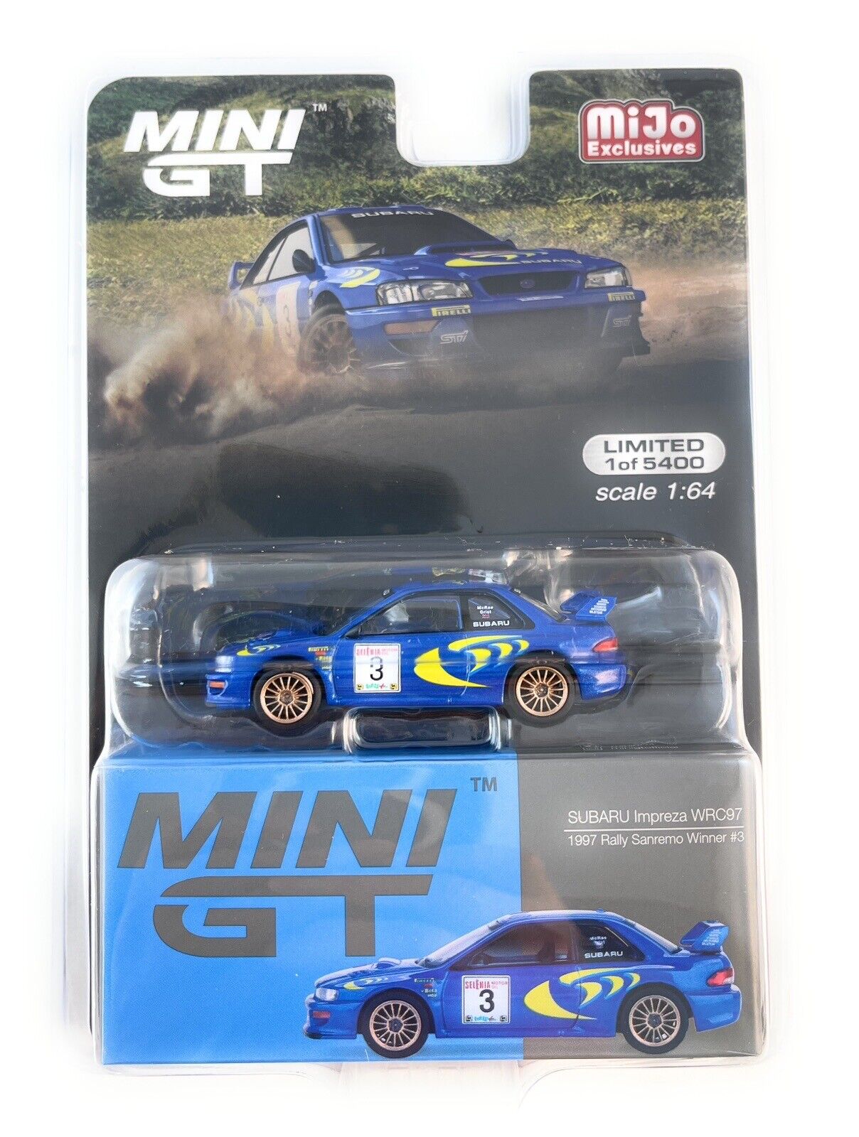 Subaru Impreza WRC97 1997 Rally Sanremo Winner
