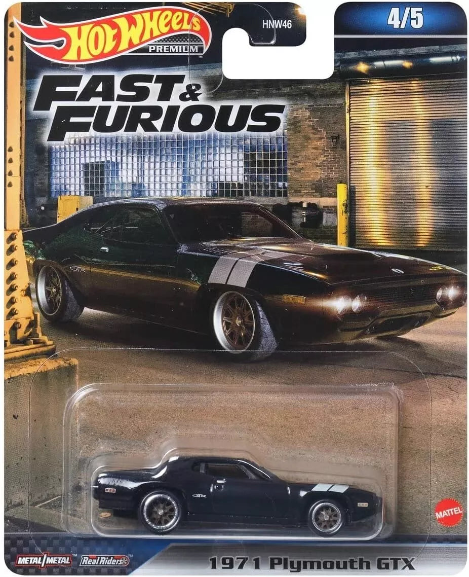 Hot Wheels Premium 2023 - Fast & Furious 4/5, 1971 Plymouth GTX