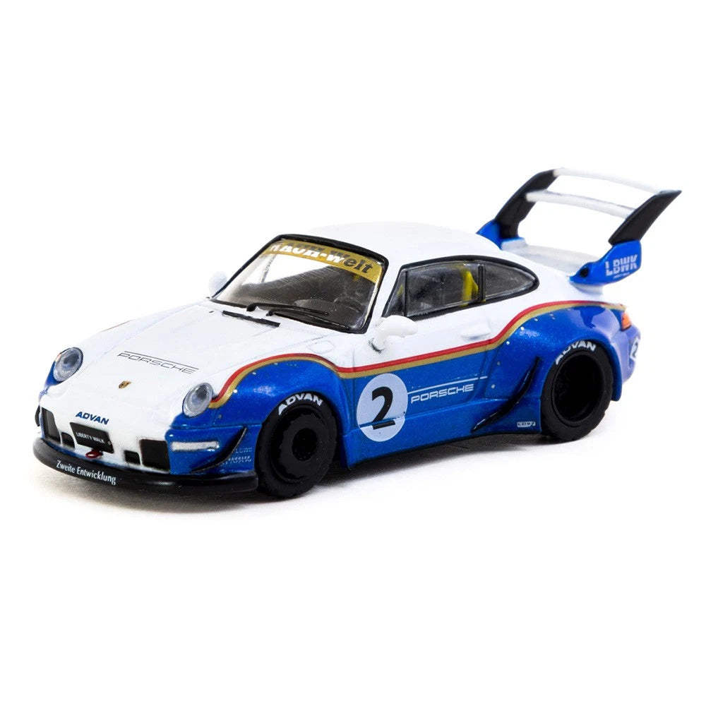 Tarmac Works Hobby64 1:64 RWB 993 Liberty Walk with Container – T64-TL017-LBWK2