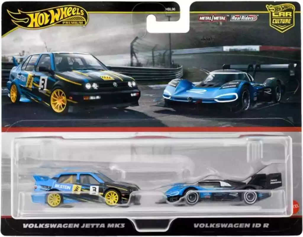 2024 Hot Wheels Car Culture 2 Pack Volkswagen Jetta MK3 & Volkswagen ID R
