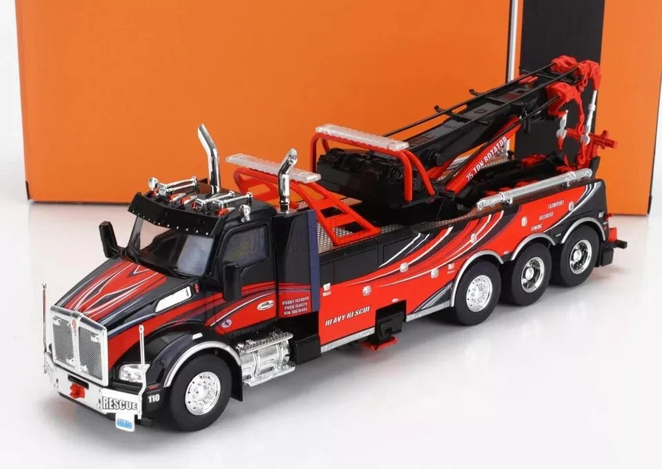Kenworth T880 Wrecker - Red (1:43)