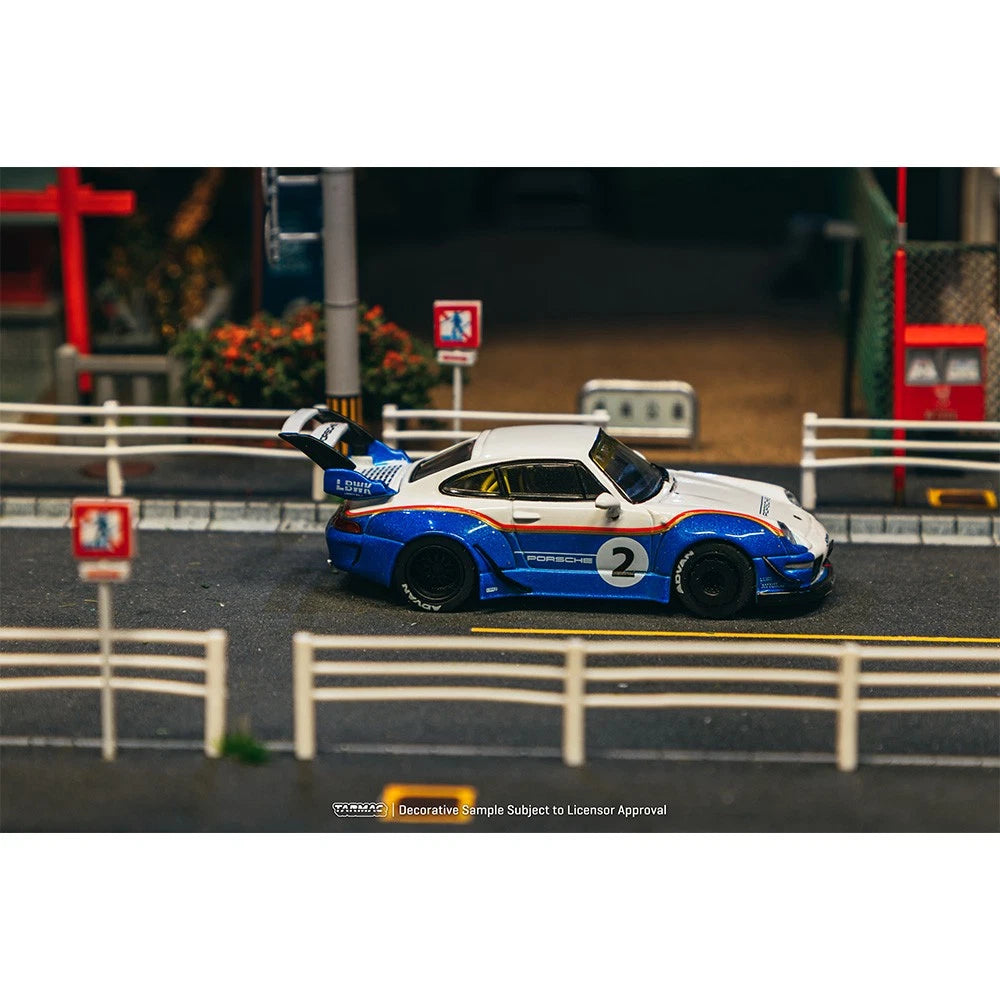 Tarmac Works Hobby64 1:64 RWB 993 Liberty Walk with Container – T64-TL017-LBWK2