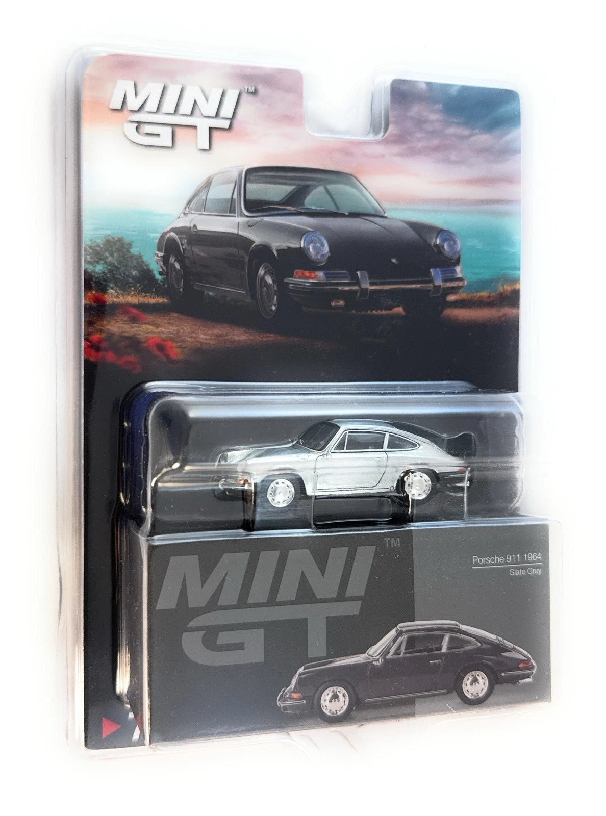 CHASE CARS-Mini GT-Porsche 911 1964 Slate Gray (LHD) (MGT00717-CHASE)
