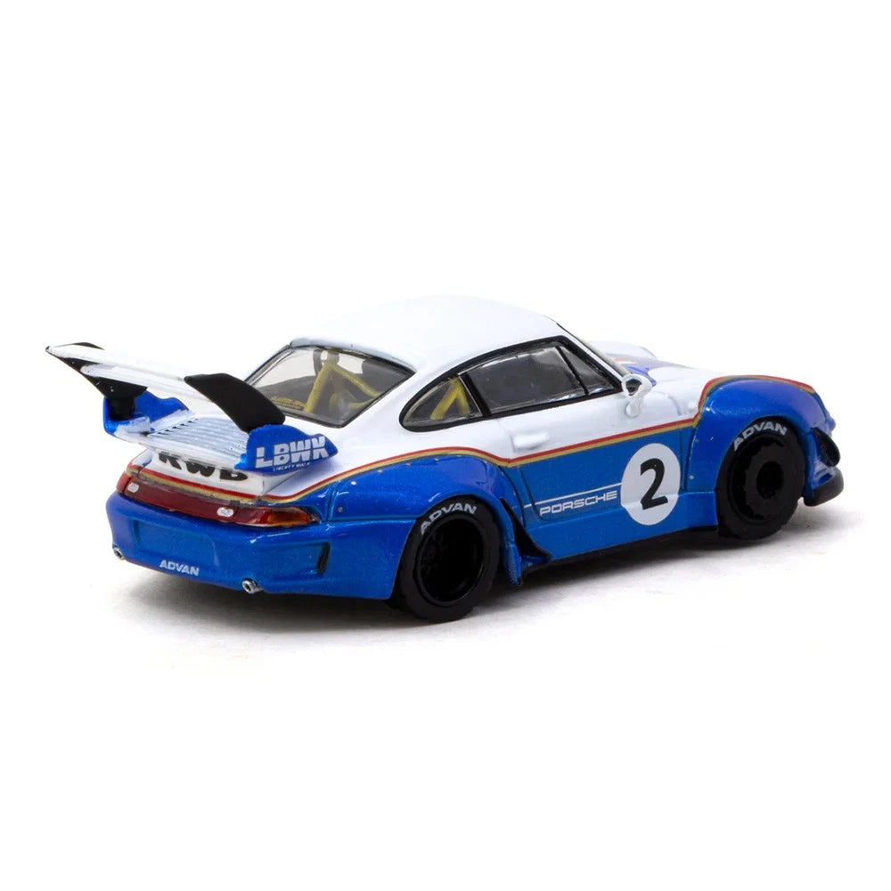 Tarmac Works Hobby64 1:64 RWB 993 Liberty Walk with Container – T64-TL017-LBWK2