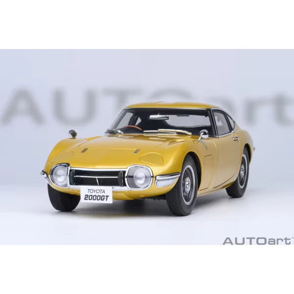 AUTOART-Toyota 2000GT (RHD) 1967 -Gold