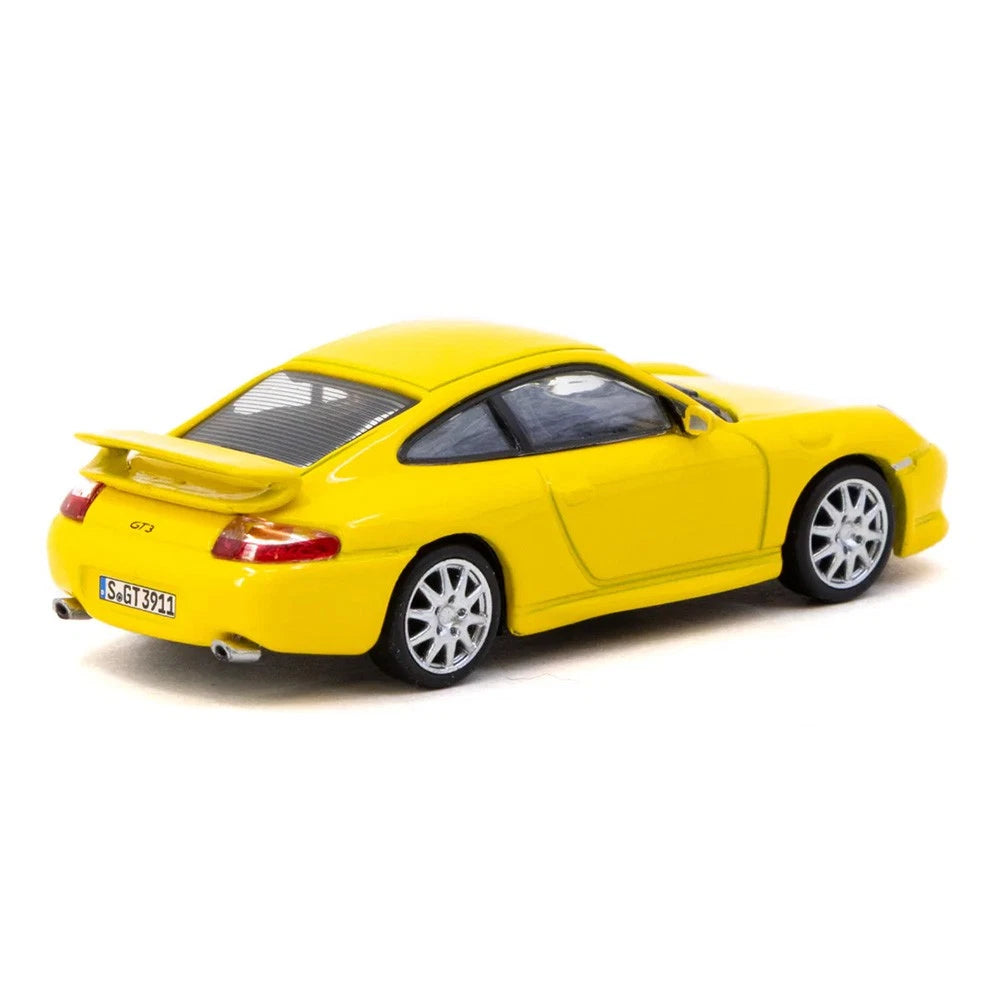 Tarmac Works Global64 1:64 Porsche 911 GT3 Type 996 Yellow – T64G-069-YL