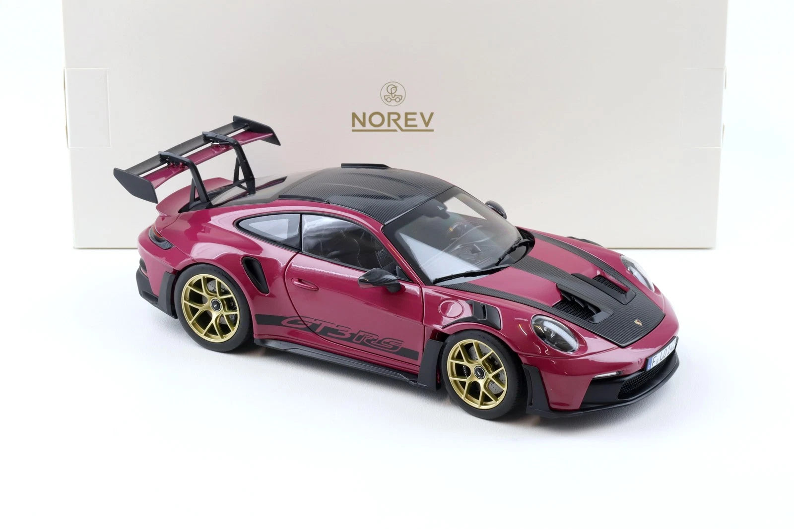NOREV-Porsche 911 992 GT3 RS Weissach Package 2022 Ruby Star (187370)