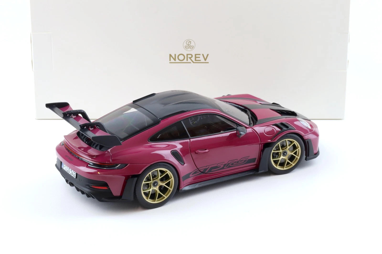 NOREV-Porsche 911 992 GT3 RS Weissach Package 2022 Ruby Star (187370)