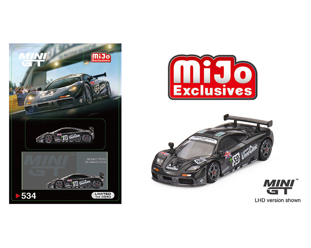ミニカー hpi Racing McLaren F1 GTR 95 Le Mans #59 ミニカー hpi Racing McLaren F1 GTR 95 Le Mans #59 McLaren F1