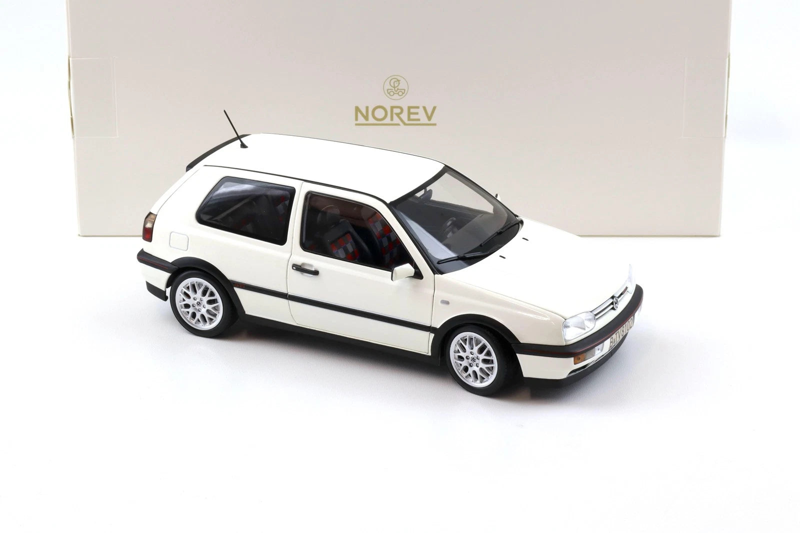 NOREV-VW Golf 3 GTI 1996 "Candy" White (188508)